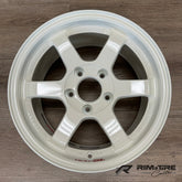 Volk Racing TE37SL 15x8 +32 5x114.3 Champ/Time Attack White (Set of 4) WVDE32EPW
